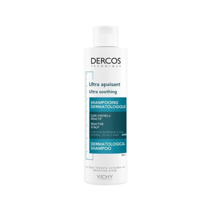 VICHY DERCOS CHAMPU ULTRA CALMANTE CABELLO GRASO 200 ML