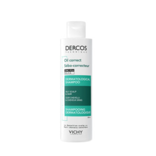 VICHY DERCOS CHAMPU SEBO CORRECTOR CABELLOS GRASOS 200 ML