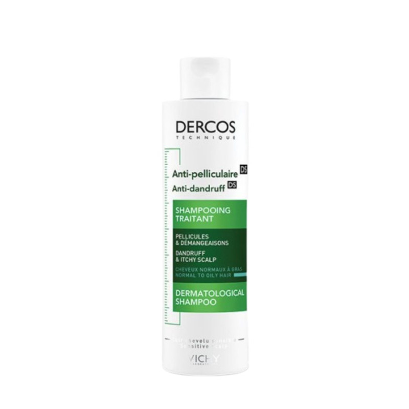 VICHY DERCOS CHAMPU DS ANTICASPA GRASA 200 ML