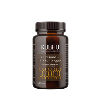 KOBHO CURCUMA + PIMIENTA NEGRA 60 CAPS