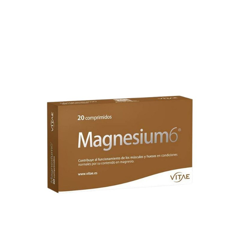 VITAE MAGNESIUM 6 20 COMPRIMIDOS