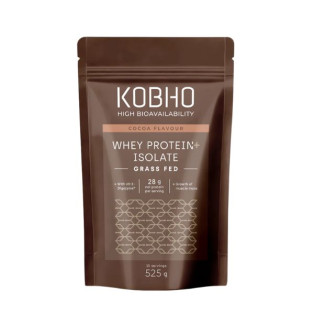 KOBHO PROTEÍNA WHEY ISOLATE SABOR CACAO 525G