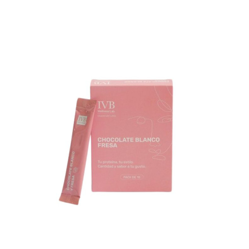 ISABEL VIÑAS IVB STICK SABOR CHOCOLATE BLANCO Y FRESA