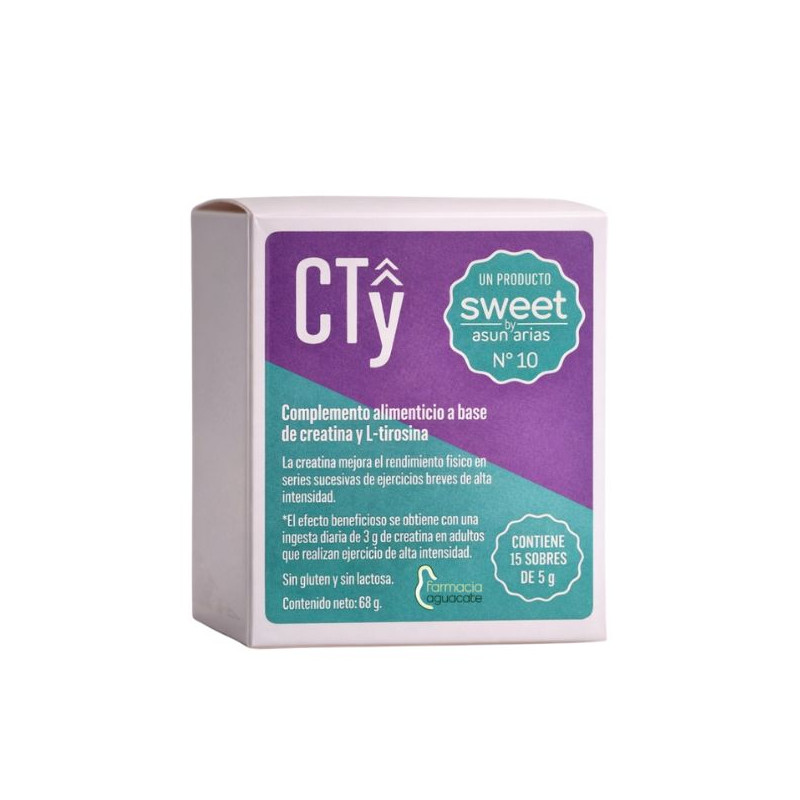 SWEET CTY CREATINA + L TIROSINA Nº 10 15 SOBRES