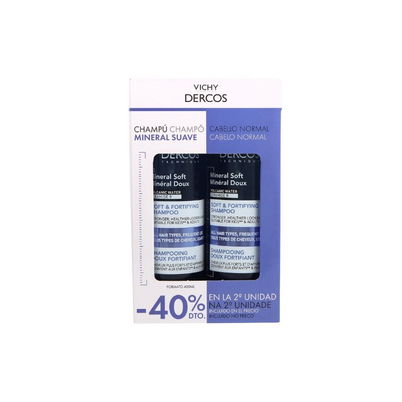 VICHY DERCOS CHAMPU MINERAL DUPLO