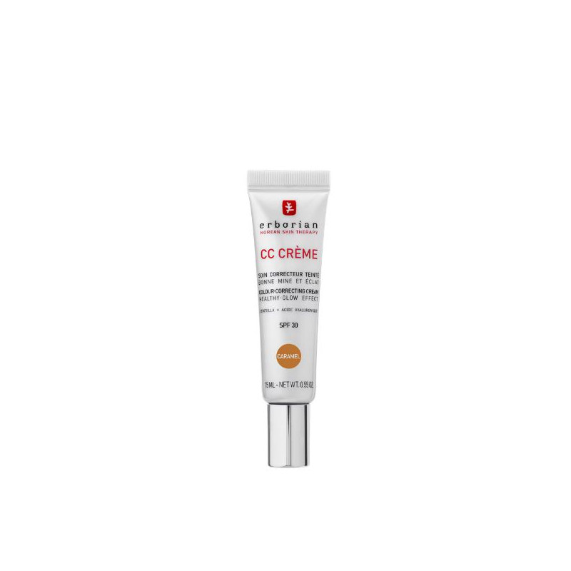 ERBORIAN CC CREME CENTELLA ASIATICA SPF30 ILUMINADORA CARAMEL 15ML