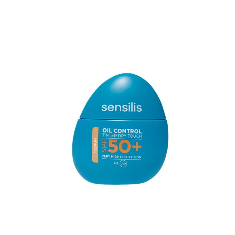 SENSILIS OIL CONTROL SPF 50+ TINTED 1 FRASCO 40 ML MEDIUM