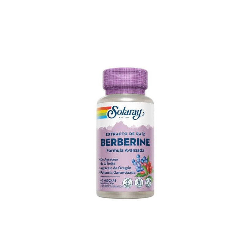 SOLARAY BERBERINA 60 CAPSULAS
