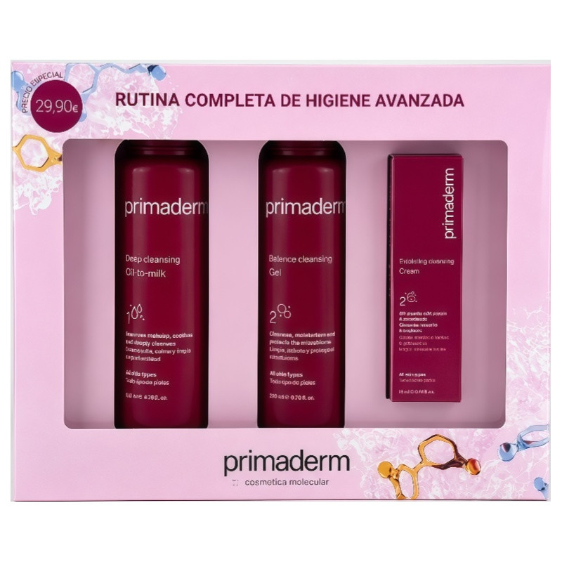 PRIMADERM RUTINA COMPLETA DE HIGIENE AVANZADA