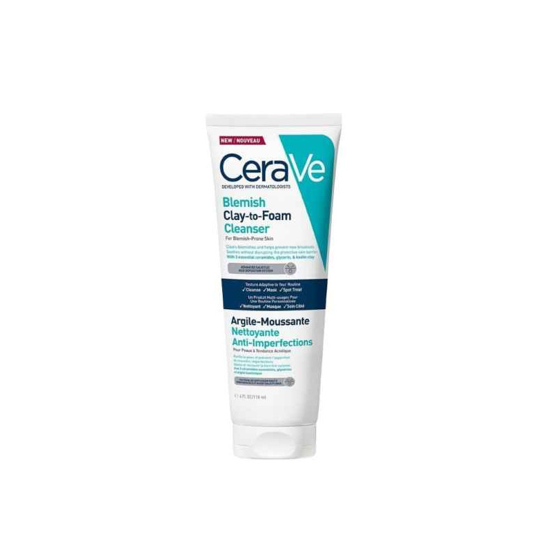 CERAVE LIMPIADOR ARCILLA-ESPUMA IMPERFECCIONES 118 ML