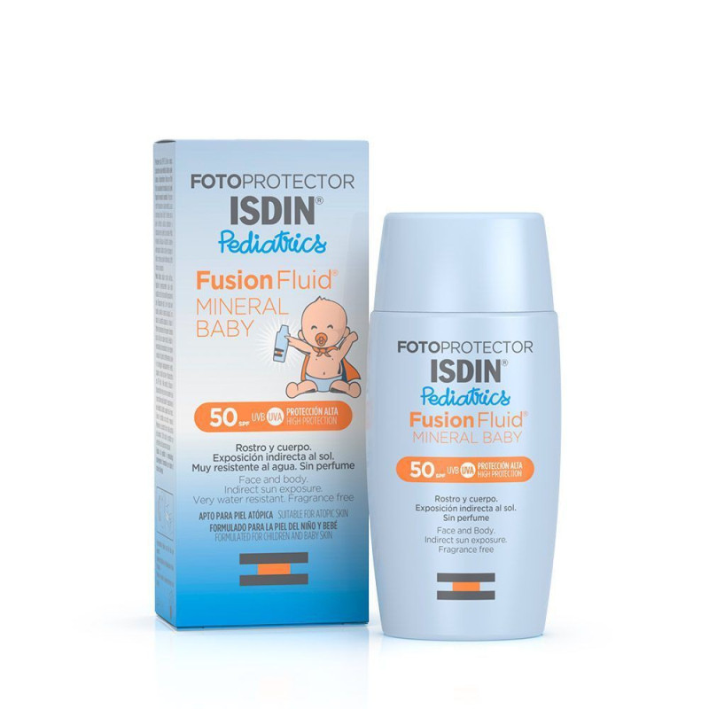 Isdin Fotoprotector Pediatrics Fusion Fluid Mineral Baby SPF50 50ml