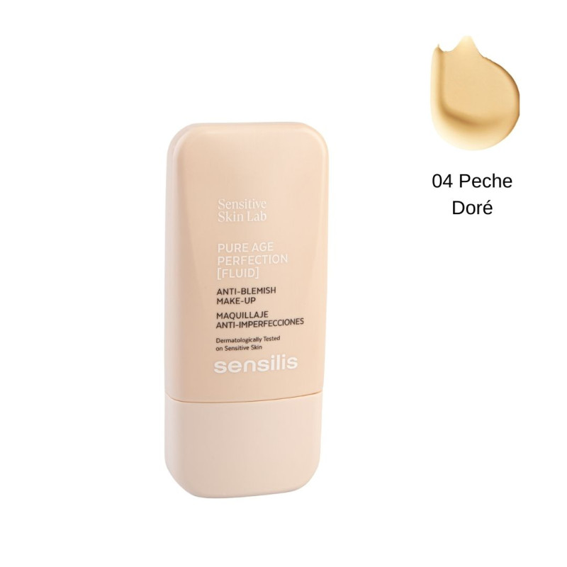 Sensilis Pure Age Perfection Fluid 30ml 04_Péche Doré