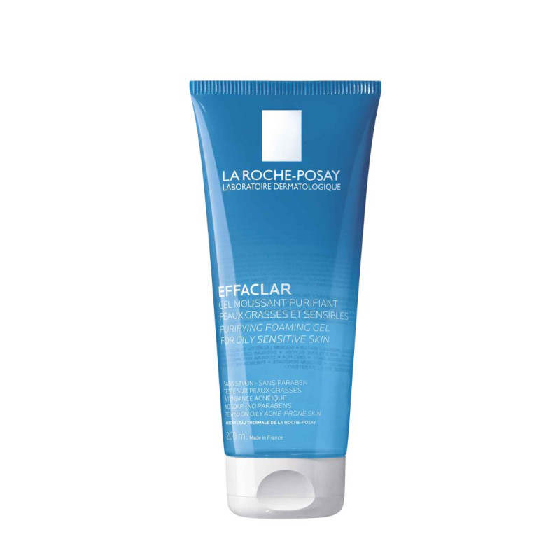 La Roche Posay Effaclar Gel Limpiador Purificante Pieles Grasas y Sensibles 200ml