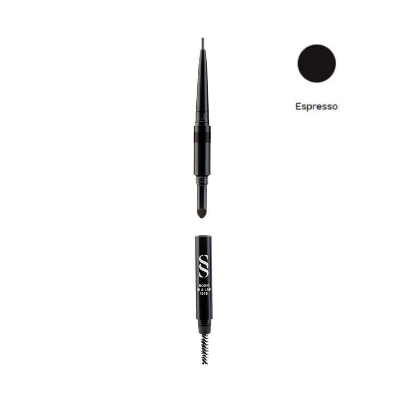 Sensilis Eyebrow Sculptor Lápiz Cejas 3 en 1 04 Negro