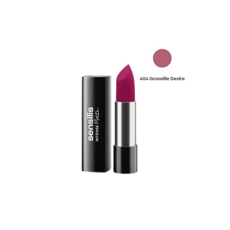 Sensilis Barra de Labios Intense Matt Lipstick 404 Groseille Desire