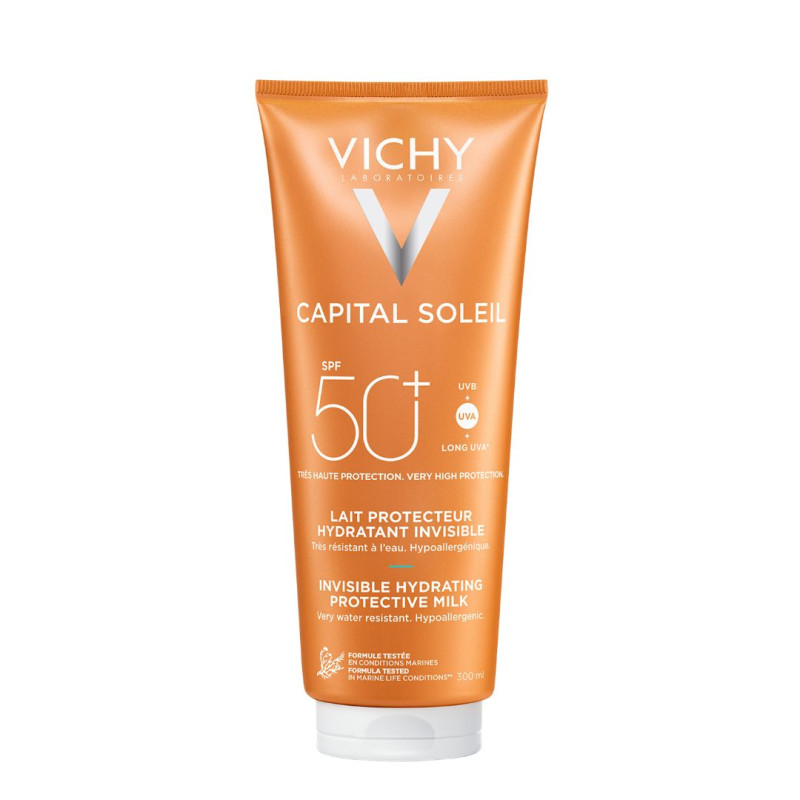 VICHY CAPITAL SOLEIL HYDRA LAIT SPF50 300 ML8