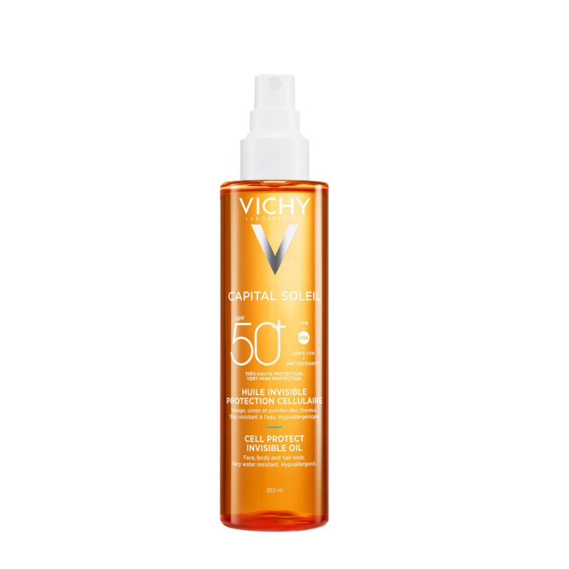 Vichy Capital Soleil Aceite Invisible Spf50+ 200ml