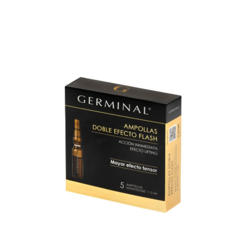 Germinal Acción Inmediata Ampollas Doble Efecto Flash 5 unidades.