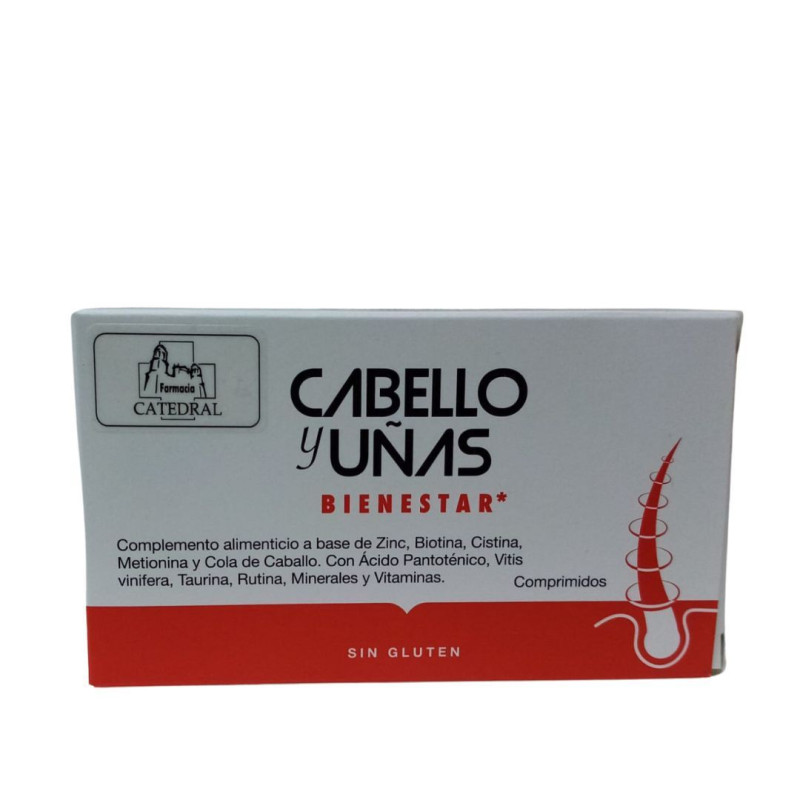Catedral Cabello y Uñas 30 Comprimidos