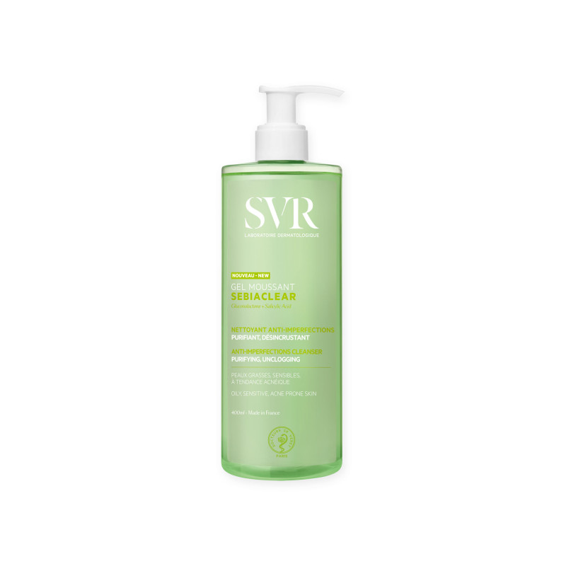 SVR SEBIACLEAR GEL MOUSSANT 400ml