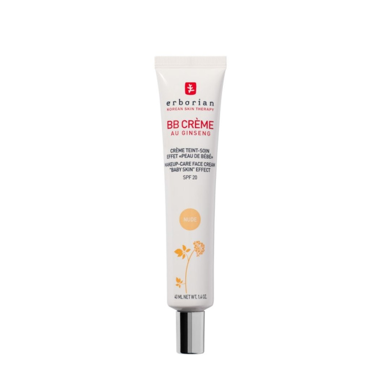 ERBORIAN BB CREME AU GINSENG SPF20 NUDE 40ML