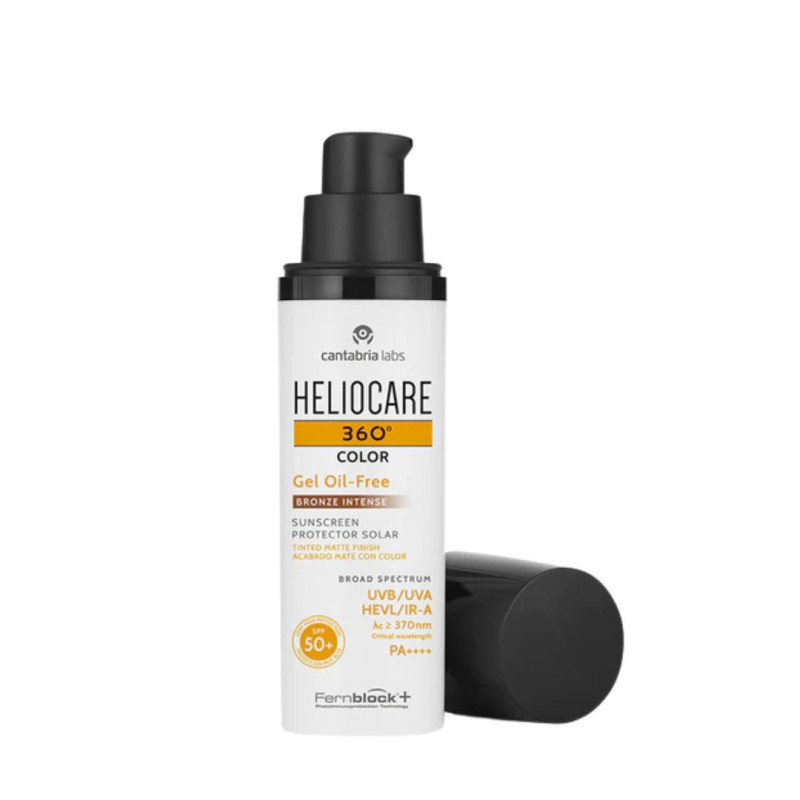 HELIOCARE 360º GEL OIL-FREE COLOR BRONZE INTENSE SPF 50+ 50 ML