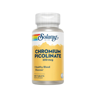 SOLARAY CROMO PICOLINATO 200MG 50COMP