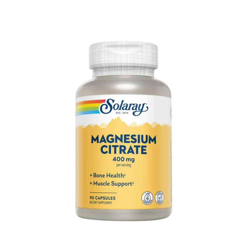 SOLARAY MAGNESIUM CITRATE 90 VEGCAPS